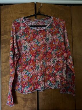 Natural Life floral Top sz XXL
